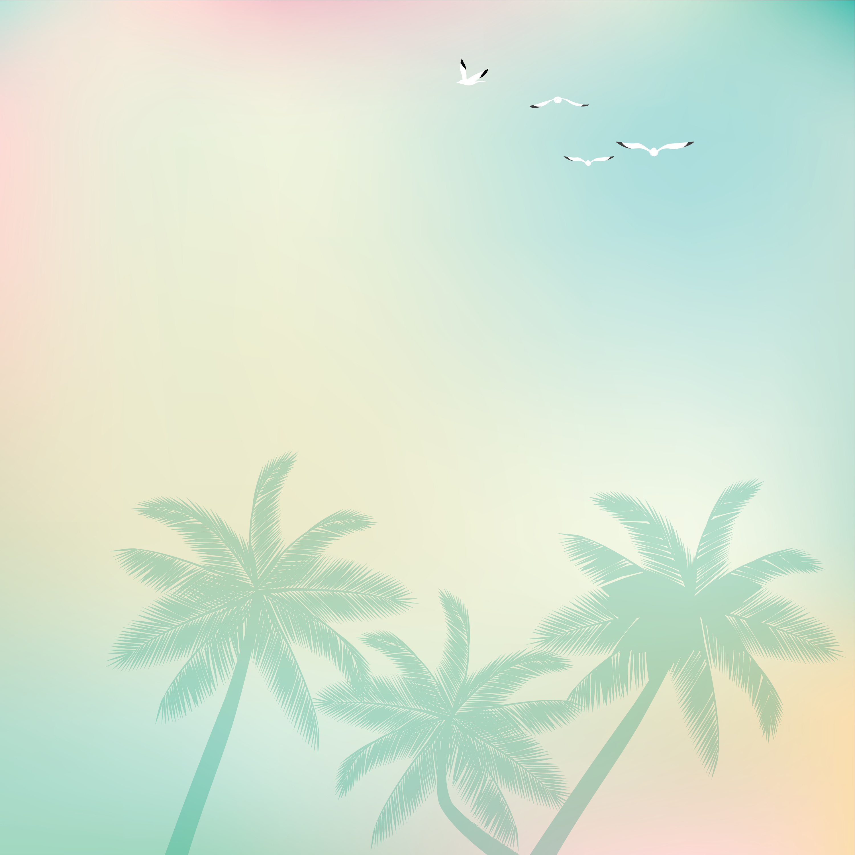 Pastel Summer Background